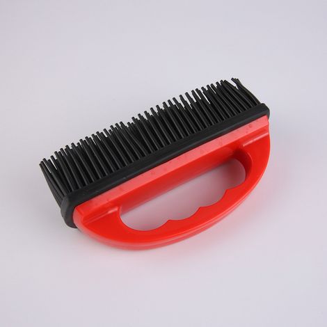 Brosse pour enlever les poils de chat et de chien des vêtements, tapis, meubles, voiture - Brosse de nettoyage en caoutchouc pour poils sur tapis, escaliers, canapé, intérieur de véhicule