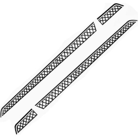 Lot de 2 autocollants pour voiture, installation facile, grands formats, accessoires polyvalents, cadeau original (1/5)