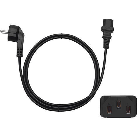 Cable de alimentación para PC de 1,5 m recto
