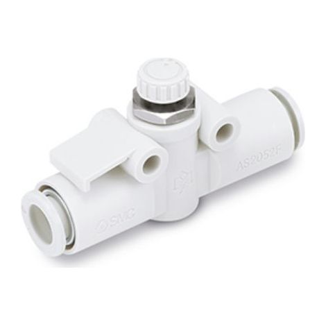 Commande de vitesse SMC AS, 3.2mm ( Prix pour 1 )
