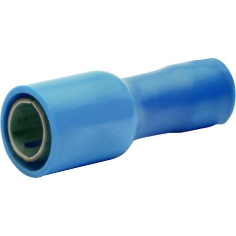 Douille ronde plate femelle bleue diamètre 4mm (B930/4E)