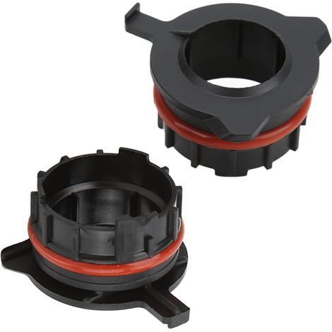 Set mit 2 Adaptern für 100W LED-Scheinwerferlampen, langlebig und einfach zu bedienen, H7 LED-Scheinwerferlampenfassungen. (1/5)