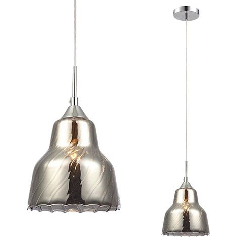 Lámpara colgante de tubo Slizza MDM23871 SG Italux (1/2)