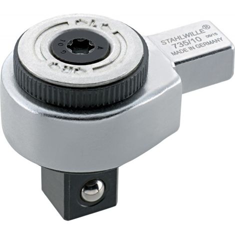 Stahlwille  llave  de  carraca  insertable  735/10  1/2″  9  x  12  mm  -  58250010