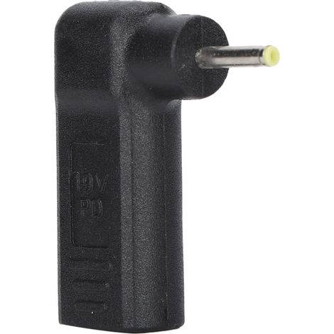 USB-C-auf-DC-65W-Adapter mit rechteckigem Stecker und 90°-Winkelstecker für Laptops und Tablets (1/5)