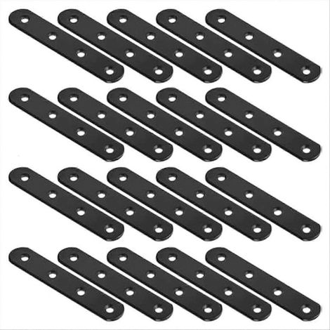 20 gerade 4-Zoll-Winkel, flache Reparaturplatten (1/5)