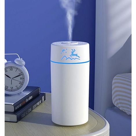 Humidificateur portable de grande capacité, brumisateur puissant, purificateur d'air pour bureau et dortoir (1/5)