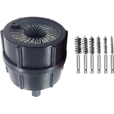 Nettoyeur de tuyaux en cuivre pour perceuse électrique, nettoie les tuyaux en cuivre/bronze/laiton A-- (1/5)