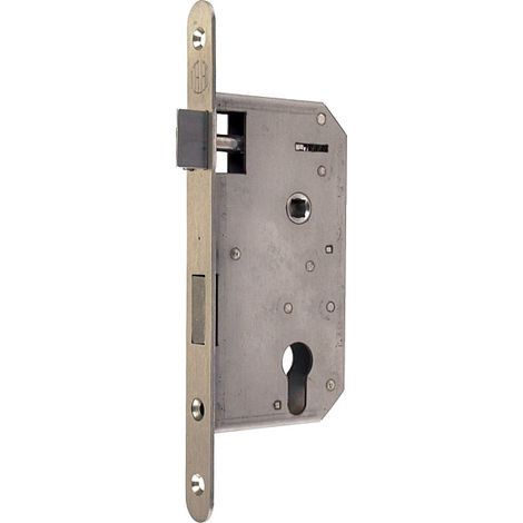 Serrure à larder 1 point inox 304 clé I axe 50 mm - DEVISMES