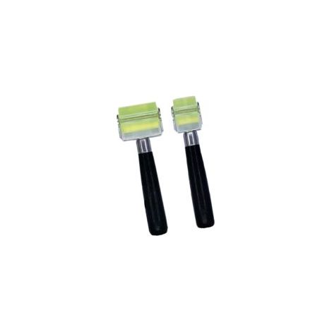 Lot de 2 rouleaux de pressage pour isolation acoustique de voiture - 3 cm - Rouleau de colle - Rouleau de couture de 5 cm - Rouleau de papier peint - Rouleau de papier peint - Rouleau en silicone (1/5)