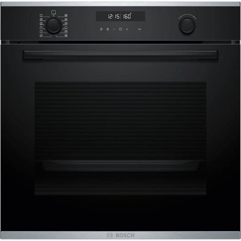Horno empotrable bosch hbg278eb3, 60 x 60 cm, negro, función airfry, convección 3d