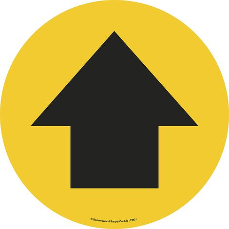 FRANKEL kaiserkraft, Pictogrammes en PVC, flèche directionnelle
