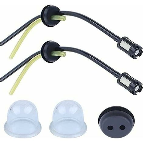 5 Pices Durite Essence Debroussailleuse Pieces Detachees Filtre Essence pour Tondeuse Taille Haie Taille Bordure (1/5)