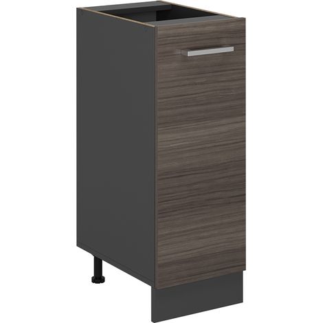 Armoire basse R-Line, Gris noble, 30cm sans PT, Vicco