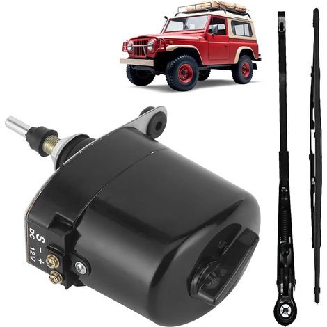Universal Wiper Motor 12V With Arm (1/5)