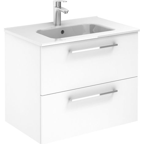 ROYO EASY Mueble+Lavabo Suspendido Blanco - Medida: 60 cm - ref: C0071197