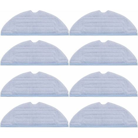 Lot de 8 lingettes de rechange pour Roborock S7 T7S T7S puls G10 accessoires, microfibre douce, lavable et réutilisable (1/4)