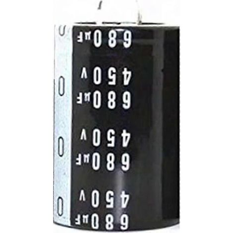 Condensateur haute performance 680uF 450V à faible ESR, compatible avec les applications de filtrage de fréquence avancées (1/5)