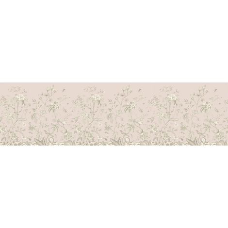 Frise de papier peint adhésive fleurs - 13.8 x 500 cm de Sanders & Sanders