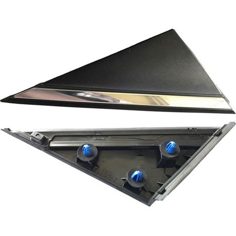 Chrome trim pieces for the Hyundai Sonata 15-19 wing mirror triangles (1/5)