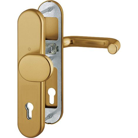 Hoppe Schutzgarnitur Paris 86G/3331/3310/138 Alu.F4 92mm 67-72mm