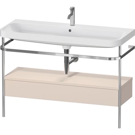 Duravit Happy D.2 Plus c-shaped Set avec console métallique et