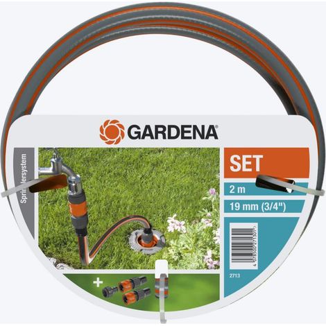 GARDENA 02713-20 Kunststoff Anschlussgarnitur Steckkupplung Profi-System