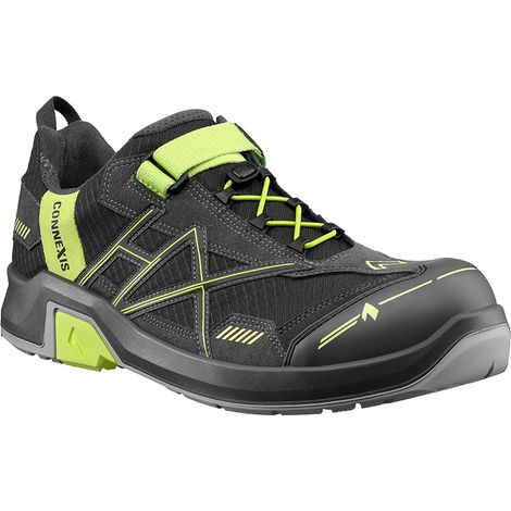 HAIX Sicherheitshalbschuh CONNEXIS grey /citrus Safety T S1 Low Gr. 39 (UK6)