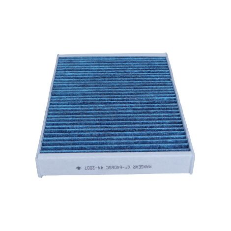 Filtre d'habitacle Maxgear Citroën C5 08-/C6/407 1.6/2.0HDI « SILVER CARBON » avec ions argent et charbon actif (1/3)