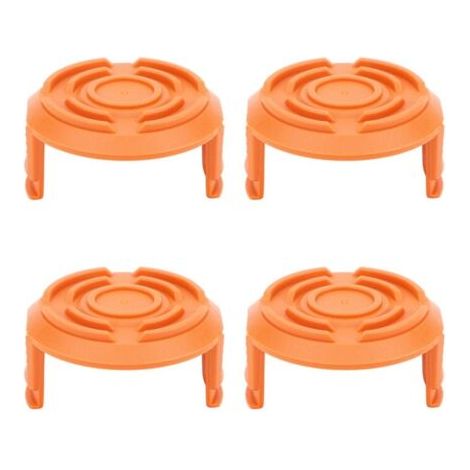 Couvercle de bobine de tondeuse à gazon, 4 pièces, accessoire de remplacement pour Worx WA0010-débroussailleuse