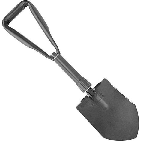 Pelle À Neige - Lame Acier Massif - Réglable Angle - Compacte Pliable - Pour Voiture Maison Voyage - 1 Pièce (1/5)
