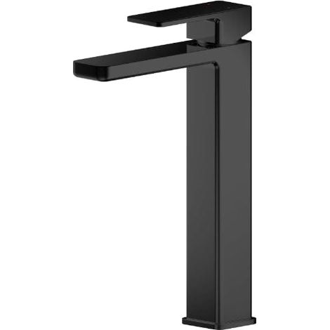 Nuie Windon Tall Mono Basin Mixer Tap - Matt Black (1/4)