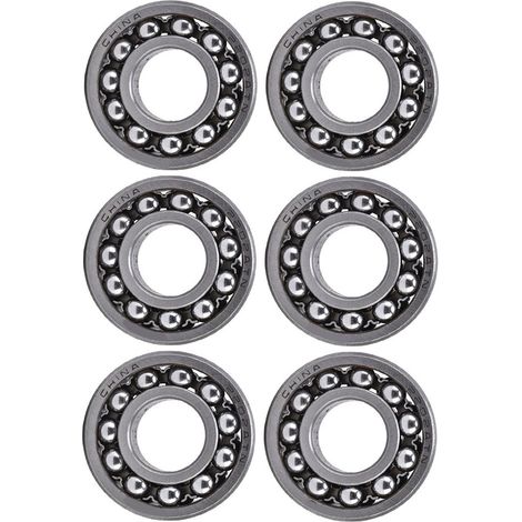 Roulement à billes à alignement automatique 2202, double rangée, contact radial, 6 pièces, accessoires mécaniques équipements (1/5)