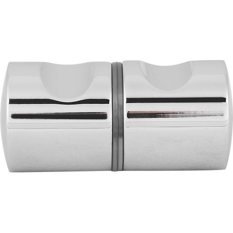 Poignée de porte de douche en verre en alliage d'aluminium chromé n° 3 (1/4)