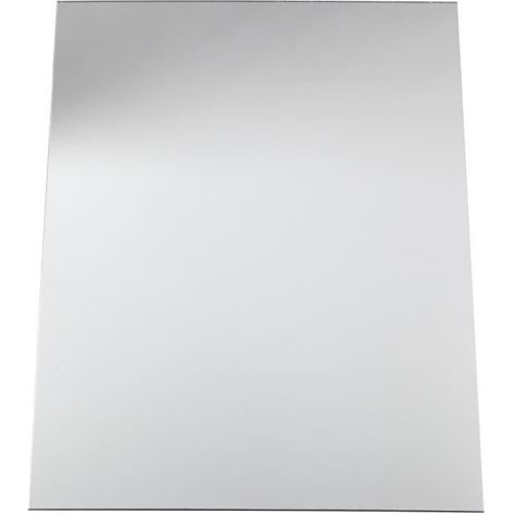 Miroir flexible en plastique - réf 790940 - Gris - Rectangulaire - Adulte - Mixte - A poser