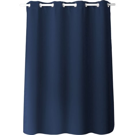 Rideau occultant OBSKUR 140 x 180 cm coloris BLEU MARINE
