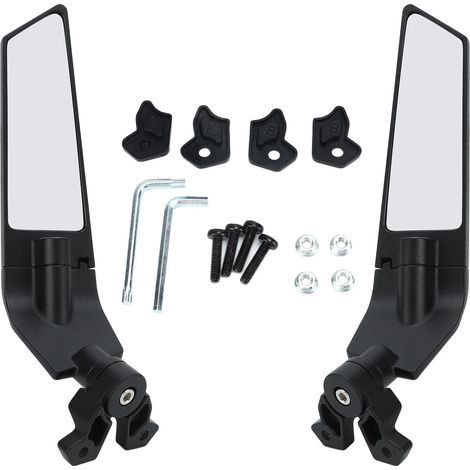 Rétroviseur Moto 360° Orientation Aile pour S1000RR CBR250RR CBR1000RR (1/5)