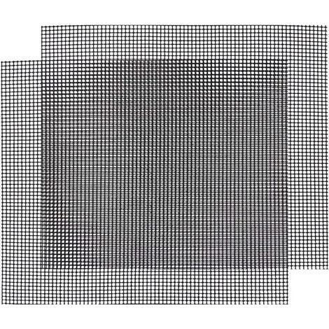 40 30cm Grille Barbecue decoupable, 2PC Tapis de Cuisson Réutilisable Grille Anti-adhésif pour Yaourtières Multi-Délices Barbecue Cuisson (1/5)