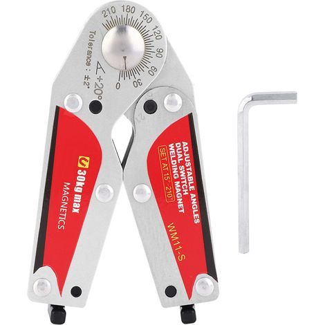 Positionneur de soudage réglable à Double interrupteur avec support magnétique, outil manuel, accessoire WM11-S (1/5)