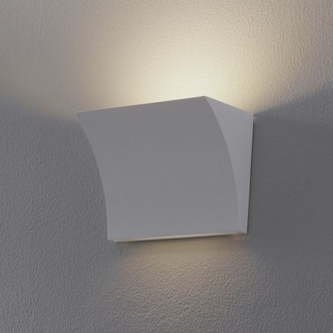 [NEUWERTIG] B-Ware FLOS Pochette Wandleuchte Designer Philippe Starck LED Lampe Aluminium weiß (1/2)
