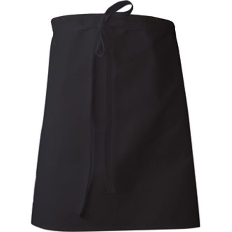 Tablier de cuisinier LMA Tamis Noir Unique. (1/3)