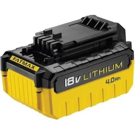 Batteria Lithium-Ion 18V 4Ah Stanley FMC688L-XJ nera