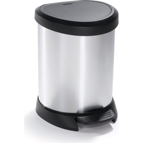 Curver Deco Kästen 3253922160018 Rund um Schwarz, Silber (1/3)