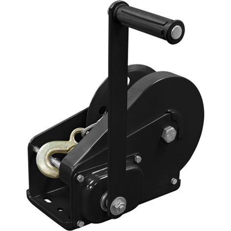Sealey Geared Hand Winch with Brake & Cable 1130kg Capacity GWC2500B
