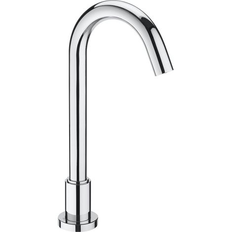 Grifo electrónico de caño alto para lavabo con sensor LOFT - ROCA Opciones: Corriente eléctrica (1/2)