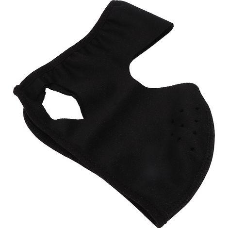 Masque Facial En Soie De Glace - Protection Solaire Et Anti Poussière - Pour Été Et Extérieur - Noir (1/5)