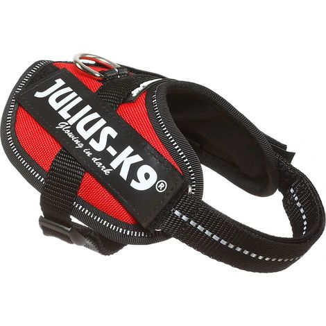 Pettorina IDC Julius K9 Powerharness (ITA) - Pettorina IDC Julius K9 Powerharness (ITA) - Rosso, XXS / Baby 2 (33-45cm)