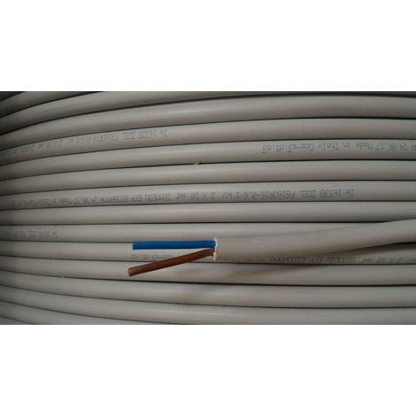 Cavi al metro cavo fg16or16 multipolare fg16 2 conduttori da 10mmq fg7-2x10 fg16or16-2x10