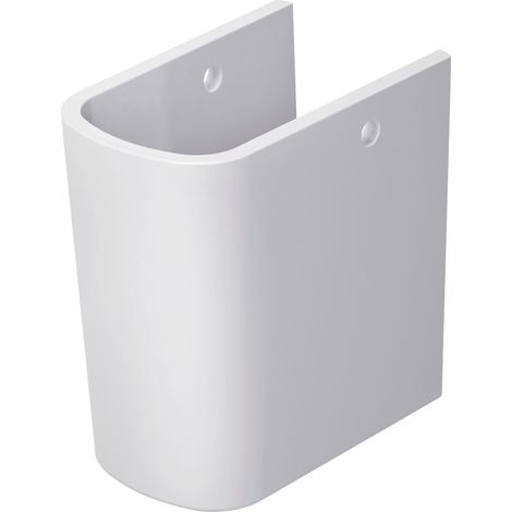 Duravit No.1 medio pedestal, 175x280x290mm, blanco, 0858450000