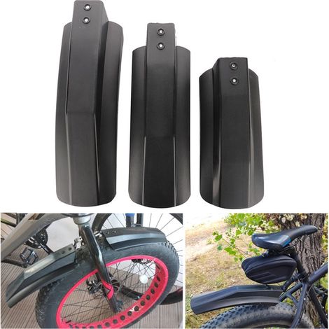 Garde-boue de vélo à fixation rapide avec protection anti-pluie (1/5)